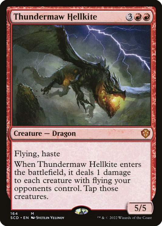 Thundermaw Hellkite – Starter Commander Decks [SCD] – English – #164