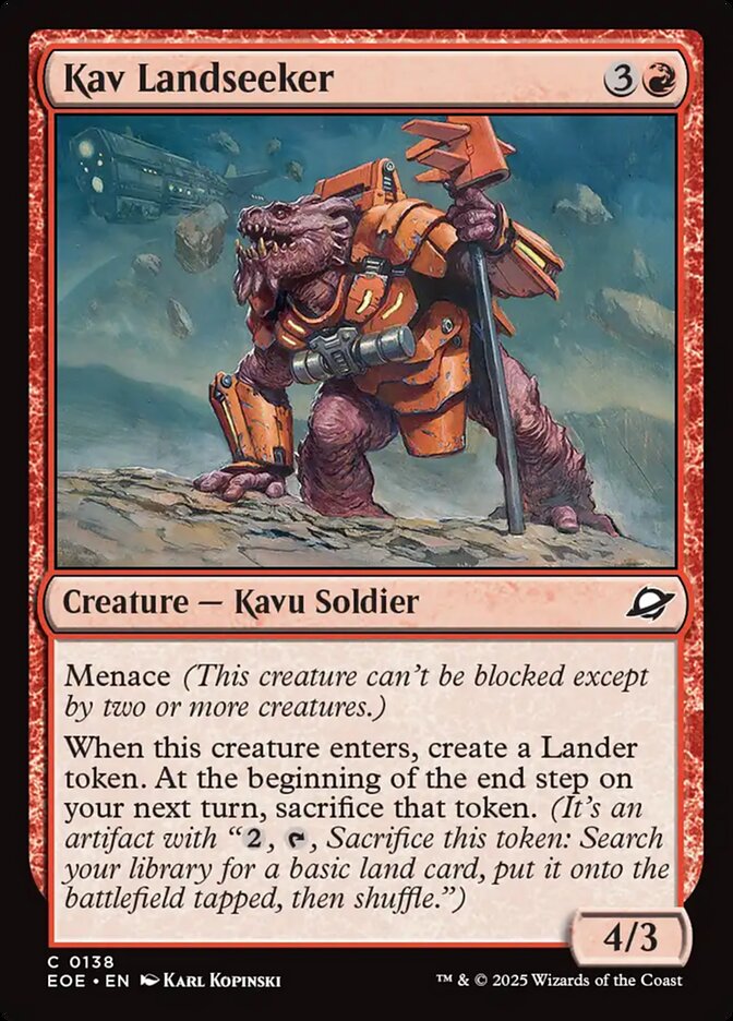 Kav Landseeker – Edge of Eternities [EOE] – English – #138