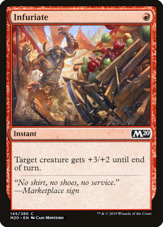 Infuriate – Core Set 2020 [M20] – D – #145