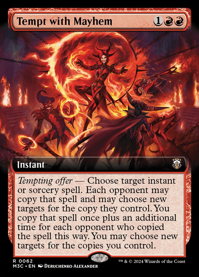 Tempt with Mayhem – Modern Horizons 3 Commander [M3C] – English – #62