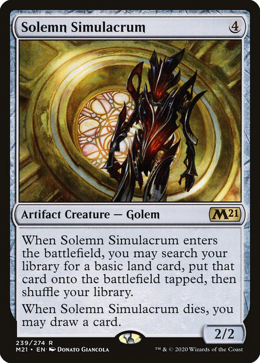 Solemn Simulacrum – Core Set 2021 [M21] – D – #239
