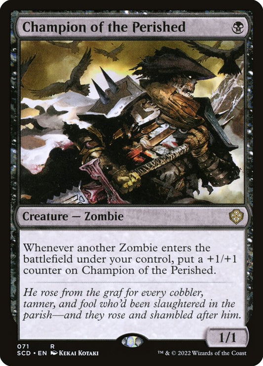 Champion of the Perished – Starter Commander Decks [SCD] – English – #71