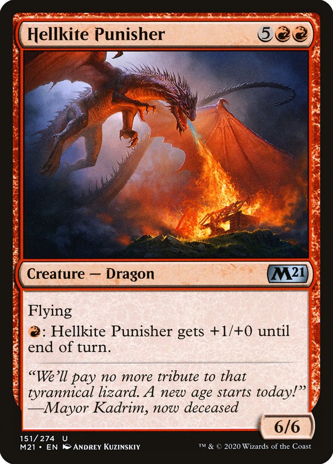Hellkite Punisher – Core Set 2021 [M21] – English – #151