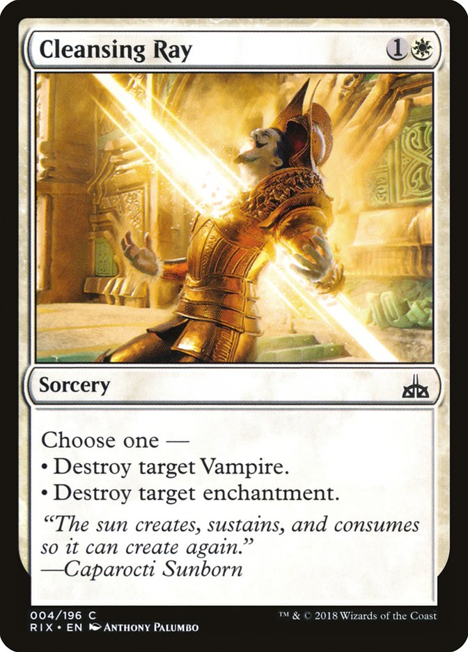 Cleansing Ray – Rivals of Ixalan [RIX] – D – #4