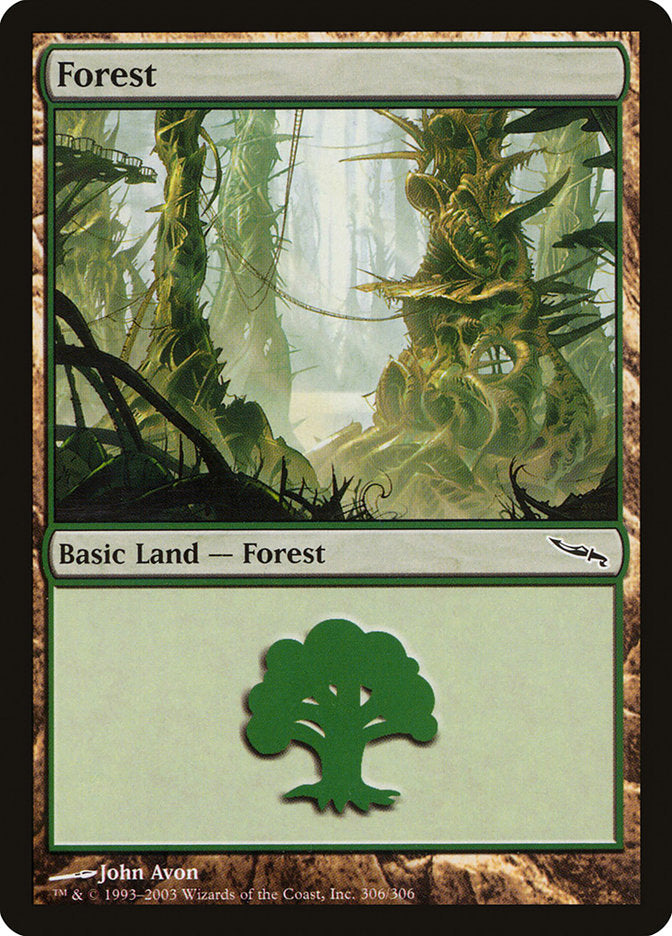Forest – Mirrodin [MRD] – English – #306