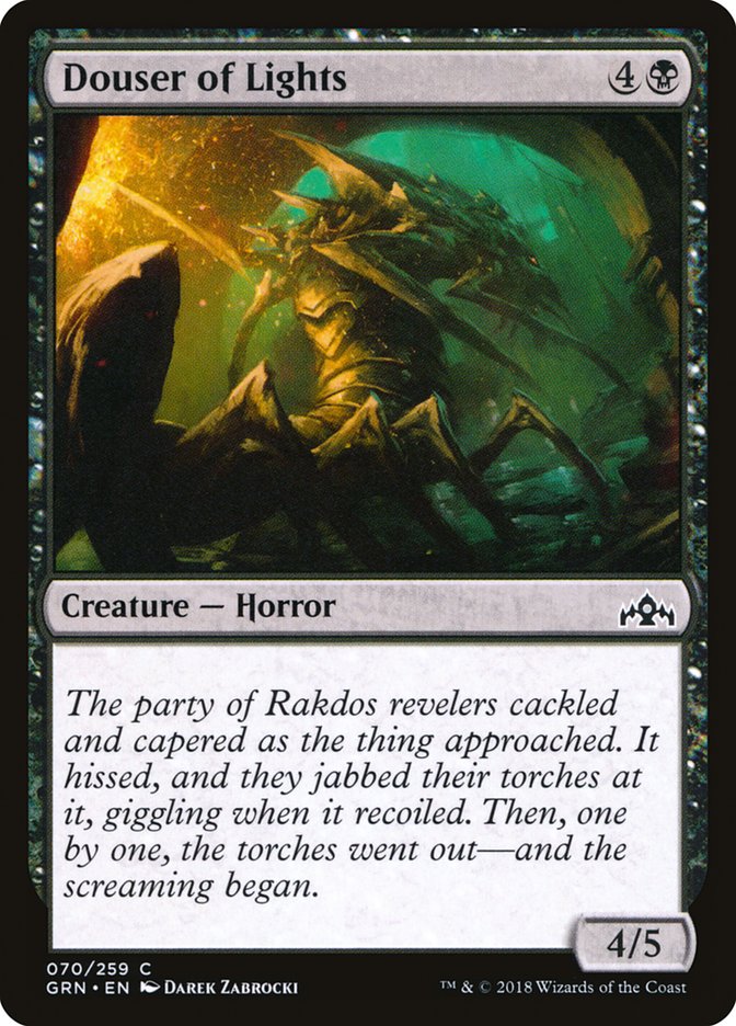 Douser of Lights – Guilds of Ravnica [GRN] – D – #70