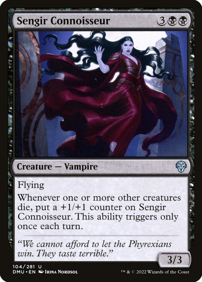 Sengir Connoisseur – Dominaria United [DMU] – English – #104