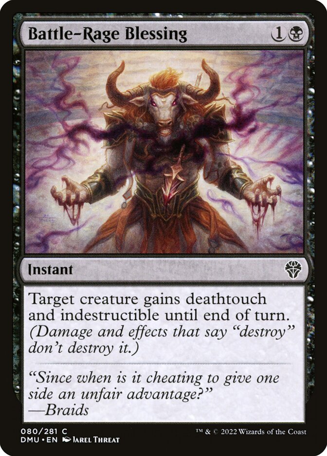 Battle-Rage Blessing – Dominaria United [DMU] – D – #80