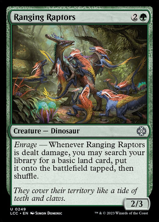 Ranging Raptors – The Lost Caverns of Ixalan Commander [LCC] – English – #249