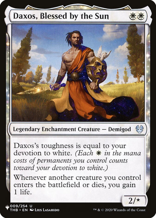 Daxos, Blessed by the Sun – The List [PLST] – English – #THB-9