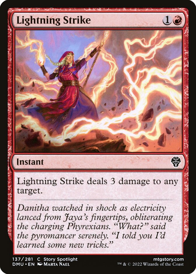 Lightning Strike – Dominaria United [DMU] – English – #137