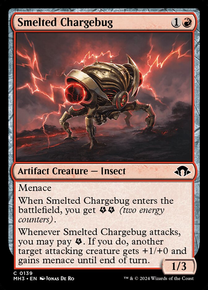 Smelted Chargebug – Modern Horizons 3 [MH3] – English – #139