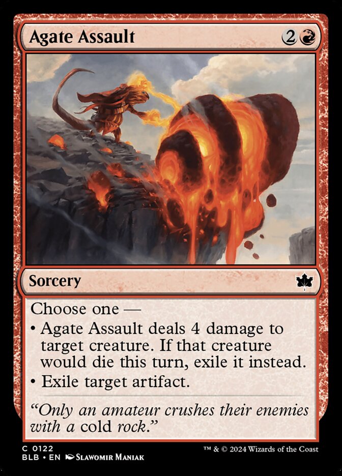 Agate Assault – Bloomburrow [BLB] – English – #122