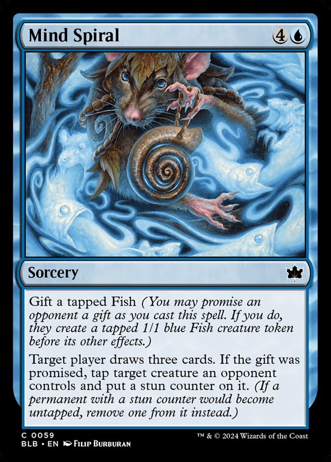 Mind Spiral – Bloomburrow [BLB] – English – #59