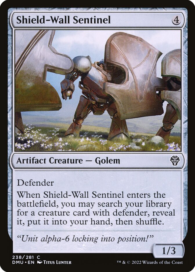 Shield-Wall Sentinel – Dominaria United [DMU] – English – #238