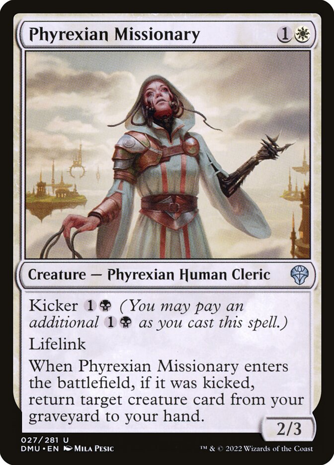 Phyrexian Missionary – Dominaria United [DMU] – D – #27