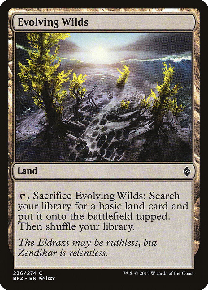 Evolving Wilds – Battle for Zendikar [BFZ] – English – #236