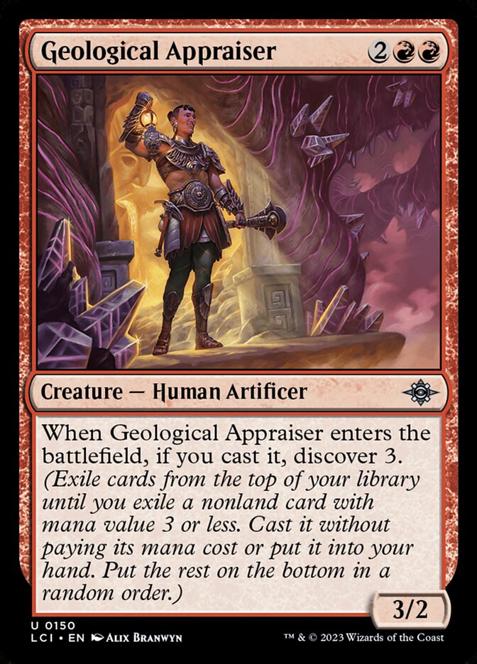 Geological Appraiser – The Lost Caverns of Ixalan [LCI] – English – #150