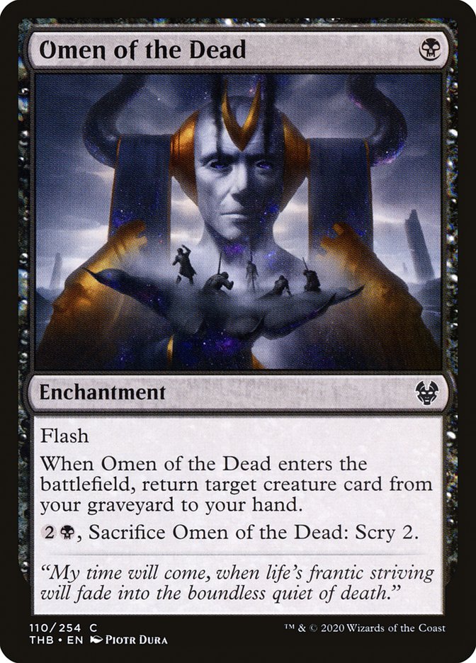 Omen of the Dead – Theros Beyond Death [THB] – English – #110