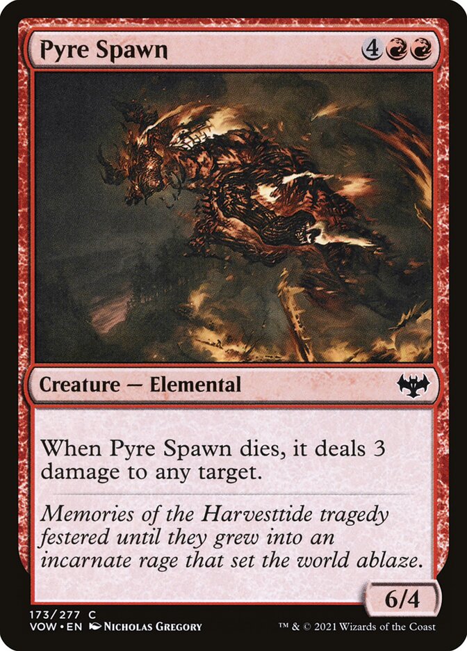 Pyre Spawn – Innistrad: Crimson Vow [VOW] – English – #173