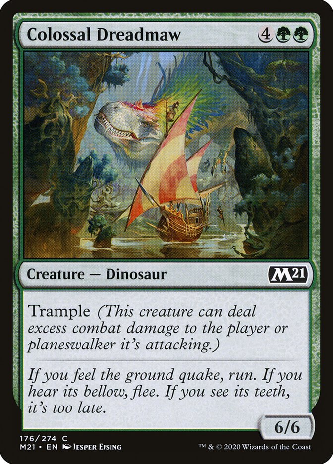Colossal Dreadmaw – Core Set 2021 [M21] – English – #176