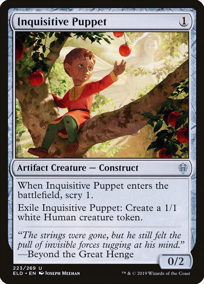 Inquisitive Puppet – Throne of Eldraine [ELD] – English – #223
