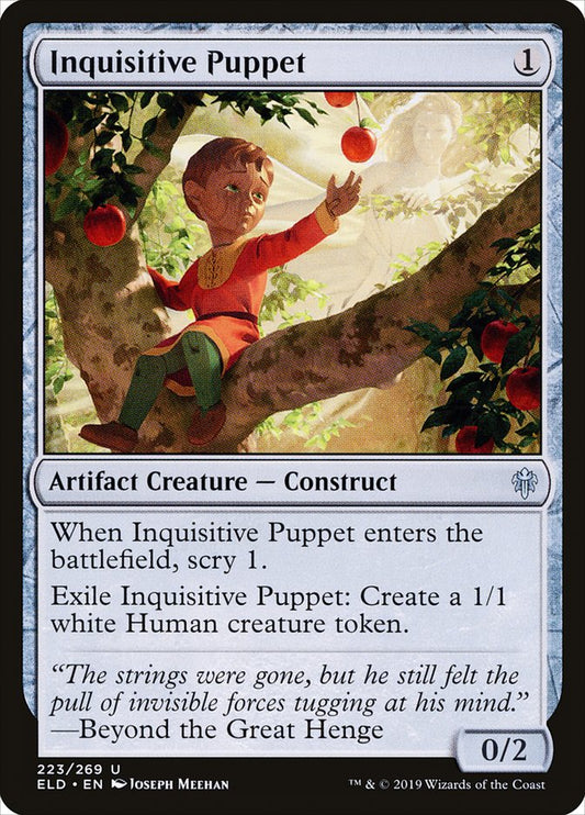 Inquisitive Puppet – Throne of Eldraine [ELD] – English – #223