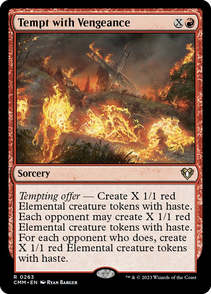 Tempt with Vengeance – Commander Masters [CMM] – English – #263