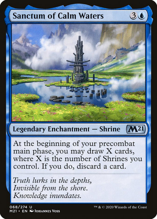 Sanctum of Calm Waters – Core Set 2021 [M21] – English – #68