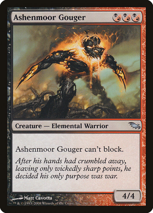 Ashenmoor Gouger – Shadowmoor [SHM] – English – #180