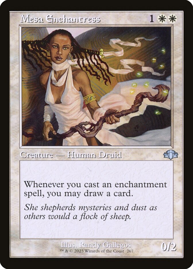 Mesa Enchantress – Dominaria Remastered [DMR] – English – #267