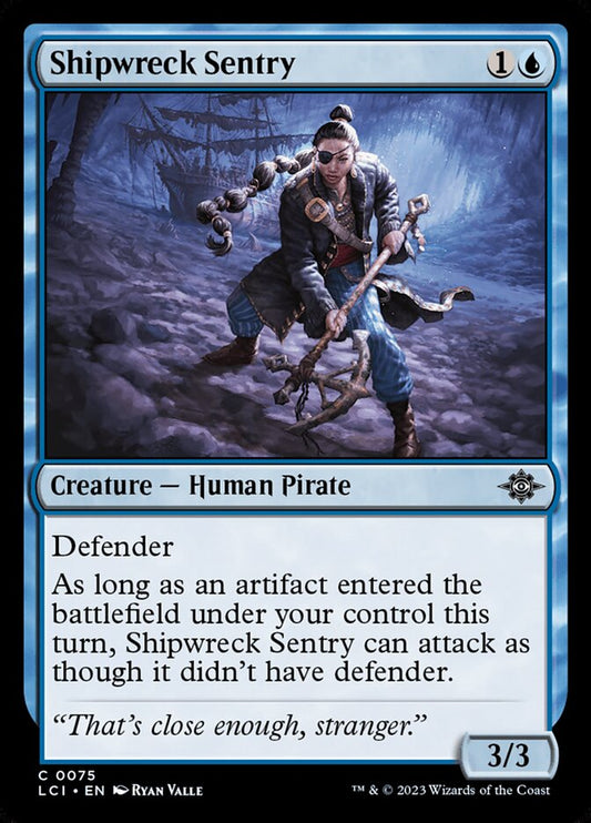 Shipwreck Sentry – The Lost Caverns of Ixalan [LCI] – D – #75