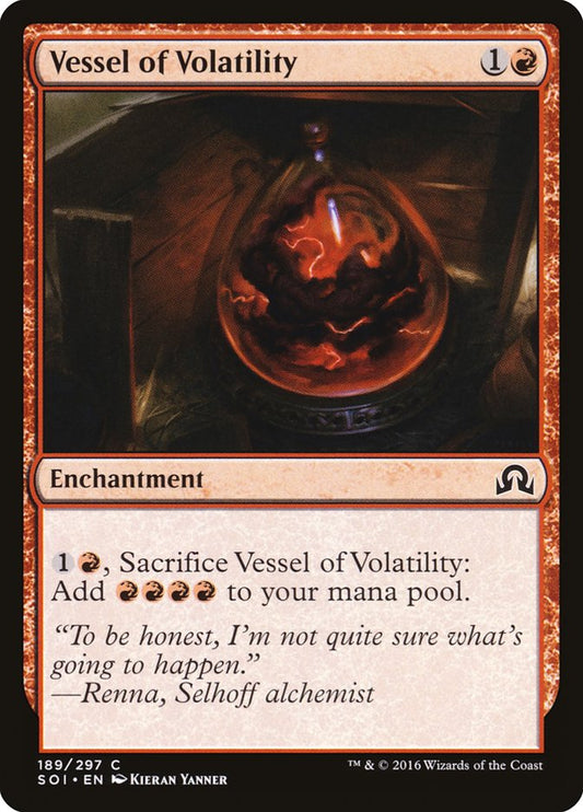 Vessel of Volatility – Shadows over Innistrad [SOI] – English – #189