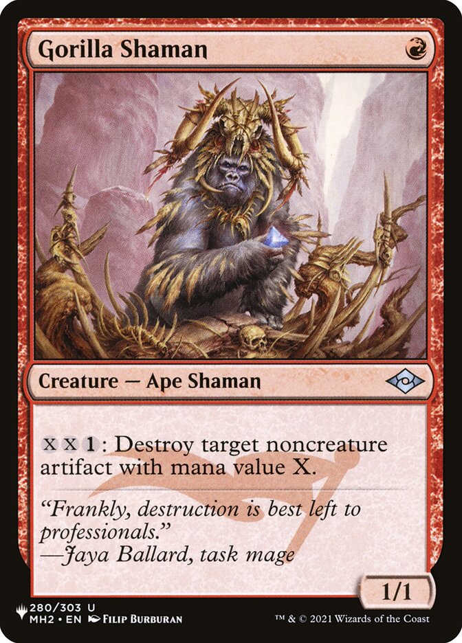 Gorilla Shaman – The List [PLST] – English – #MH2-280
