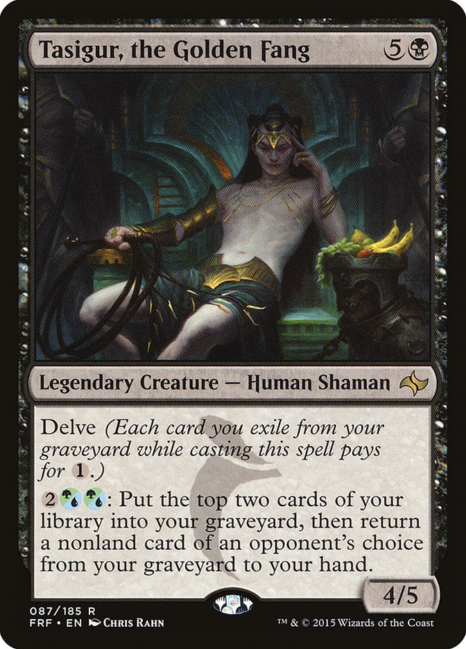 Tasigur, the Golden Fang – Fate Reforged [FRF] – English – #87