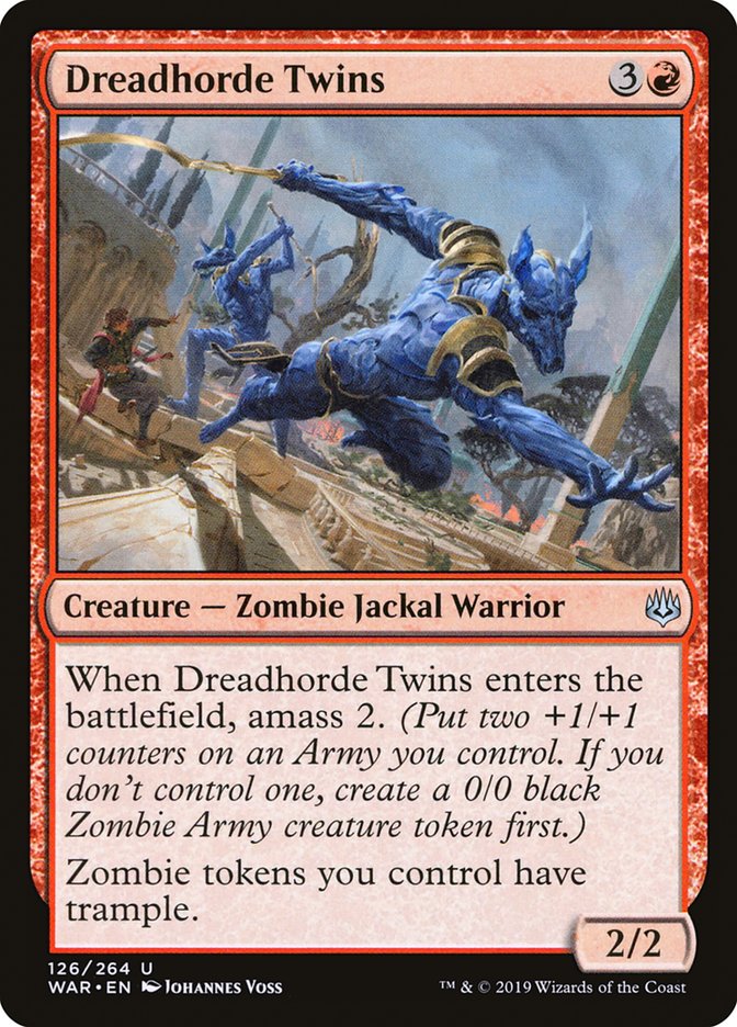 Dreadhorde Twins – War of the Spark [WAR] – D – #126