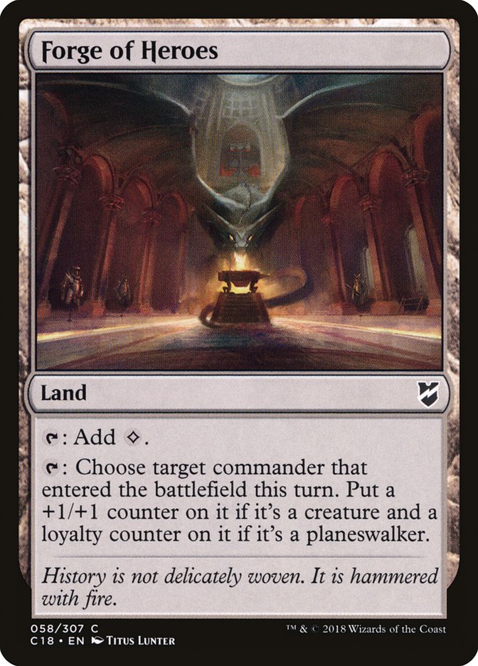 Forge of Heroes – Commander 2018 [C18] – English – #58