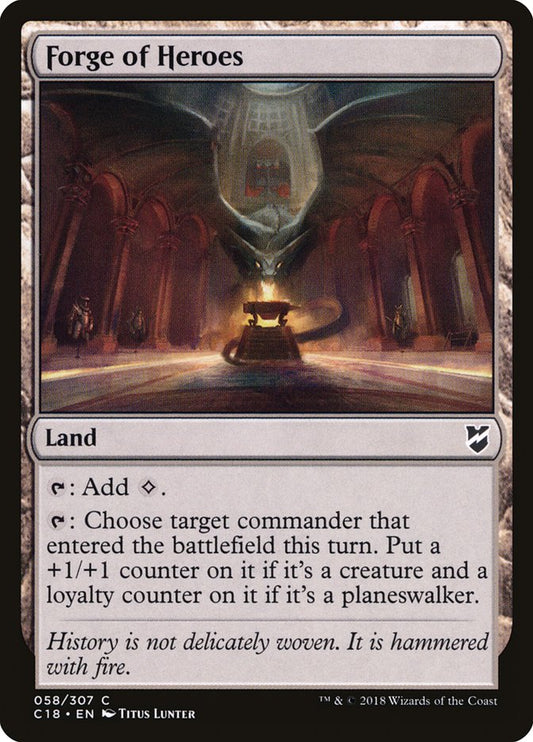 Forge of Heroes – Commander 2018 [C18] – English – #58