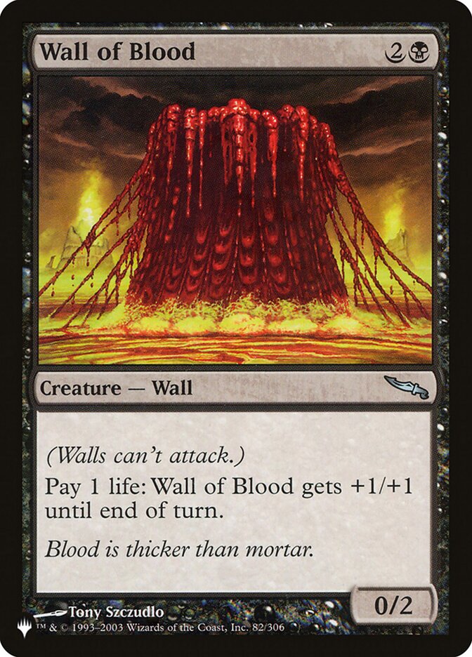Wall of Blood – The List [PLST] – English – #MRD-82