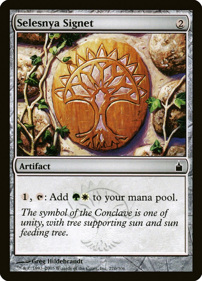 Selesnya Signet – Ravnica: City of Guilds [RAV] – English – #270