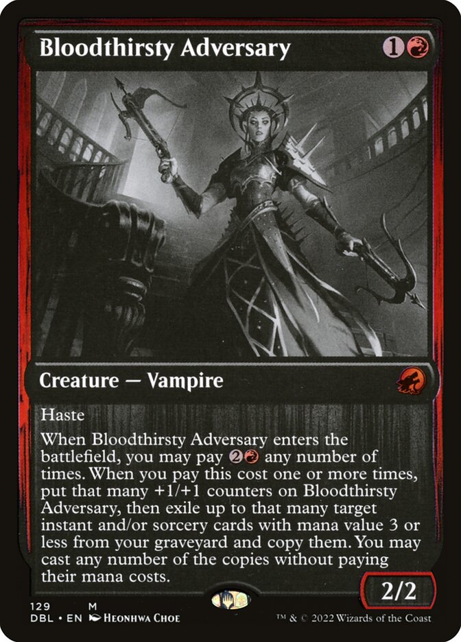 Bloodthirsty Adversary – Innistrad: Double Feature [DBL] – English – #129