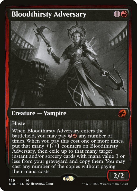 Bloodthirsty Adversary – Innistrad: Double Feature [DBL] – English – #129