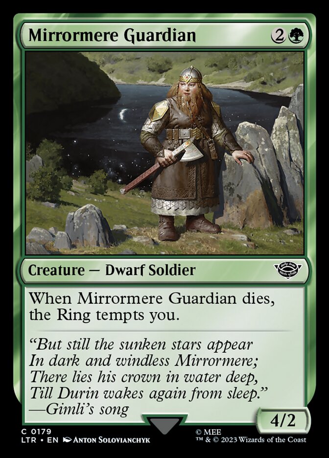 Mirrormere Guardian – The Lord of the Rings: Tales of Middle-earth [LTR] – English – #179