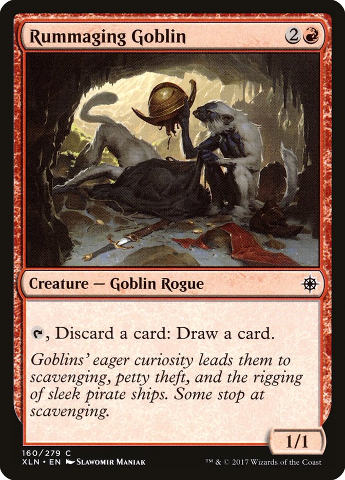 Rummaging Goblin – Ixalan [XLN] – D – #160