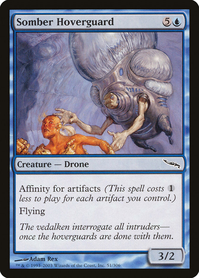 Somber Hoverguard – Mirrodin [MRD] – English – #51