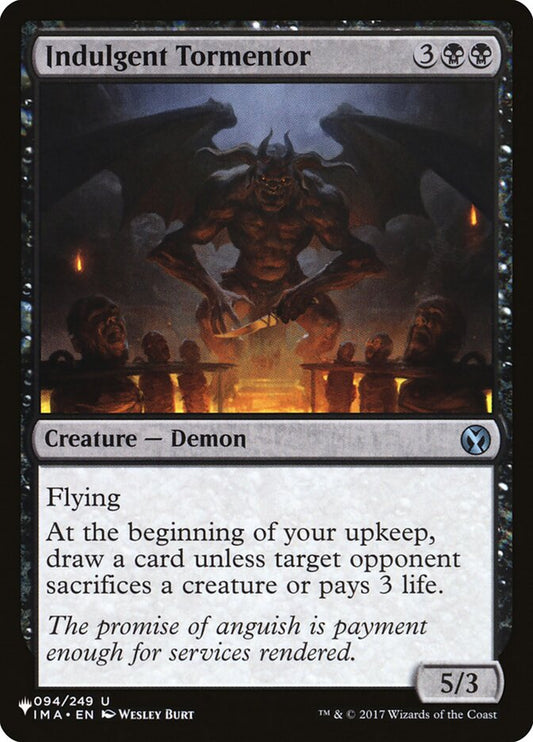 Indulgent Tormentor – The List [PLST] – English – #IMA-94