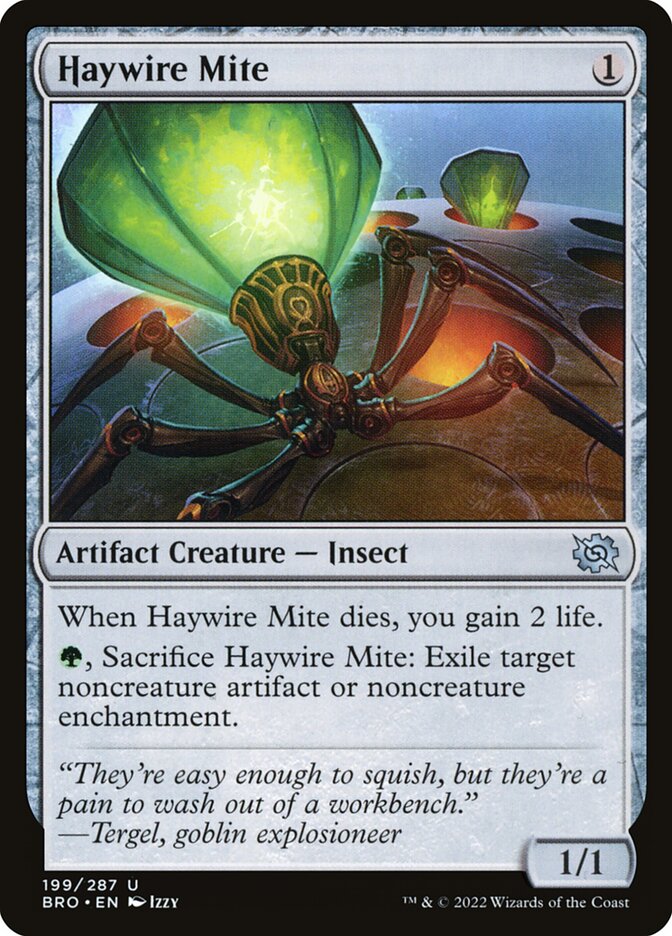 Haywire Mite – The Brothers' War [BRO] – English – #199