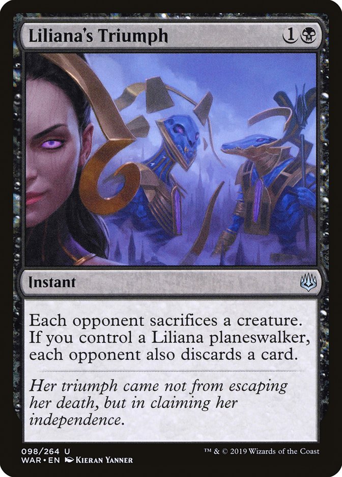 Liliana's Triumph – War of the Spark [WAR] – D – #98
