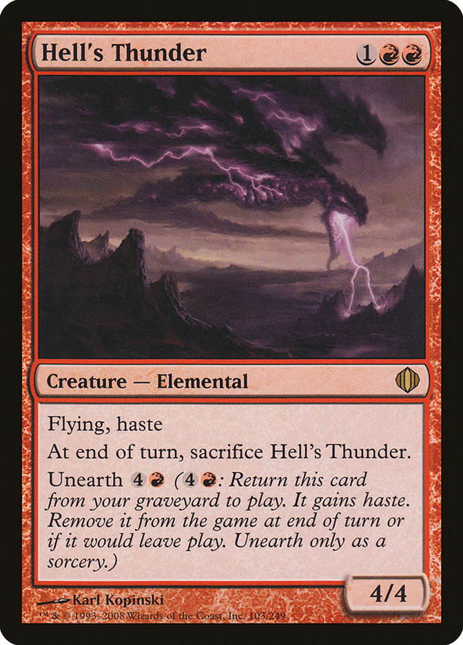 Hell's Thunder – Shards of Alara [ALA] – D – #103