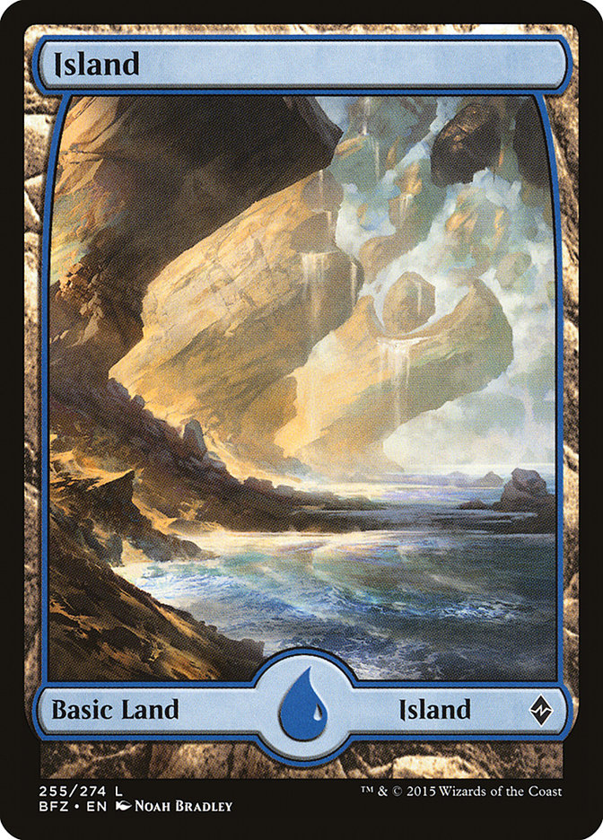 Island – Battle for Zendikar [BFZ] – English – #255